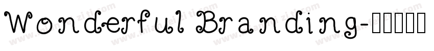 Wonderful Branding字体转换